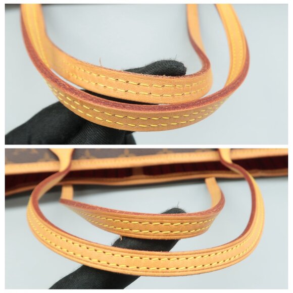 Louis Vuitton Neverfull Brown W/P Monogram Canvas Shoulder Bag - Picture 9 of 12